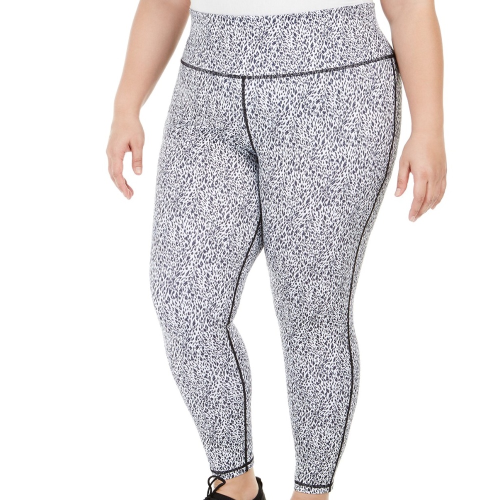 Ideology Plus Size High Rise 7/8 Printed Leggings